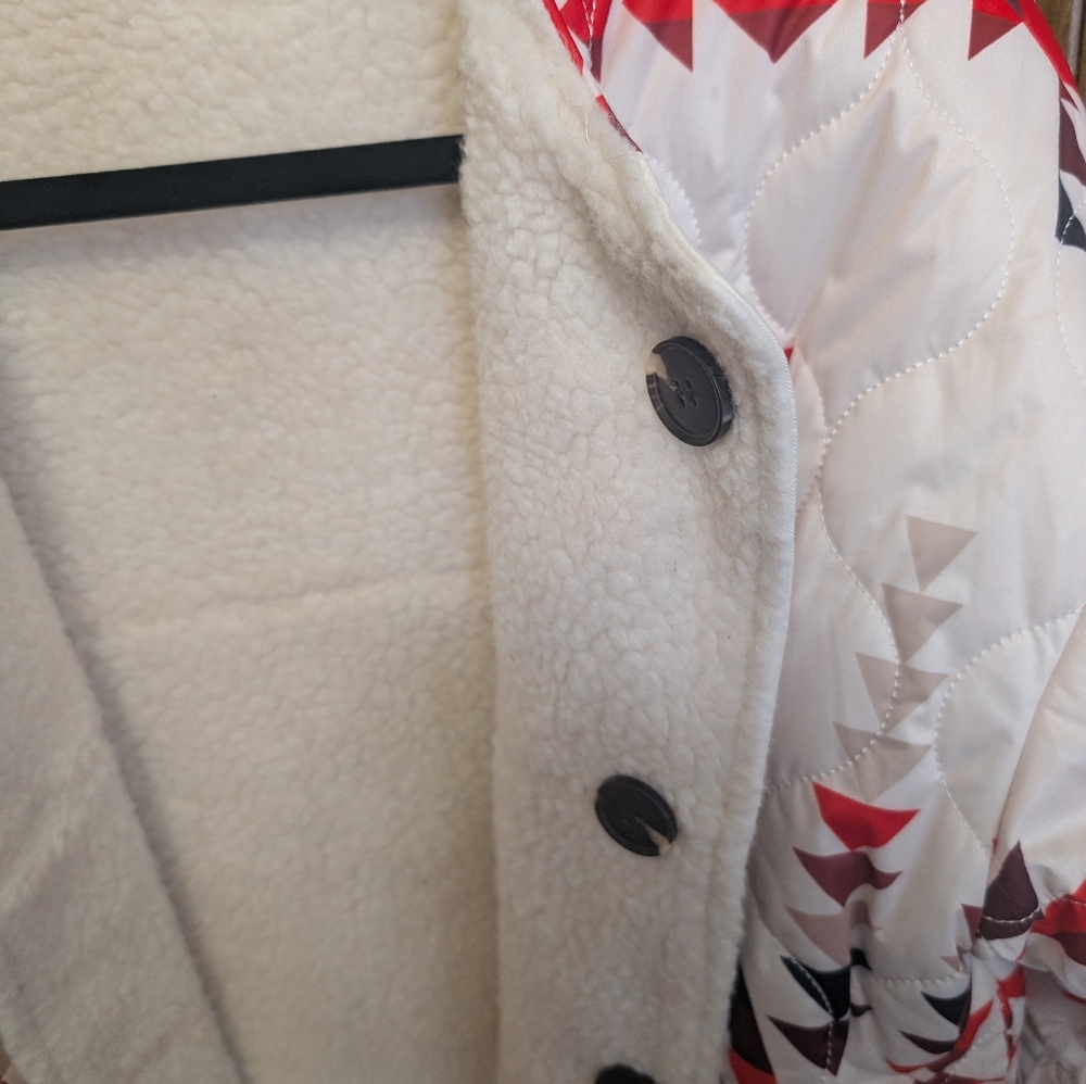 Pendleton Multicolor Geometric Teddy Jacket - Picture 8 of 9
